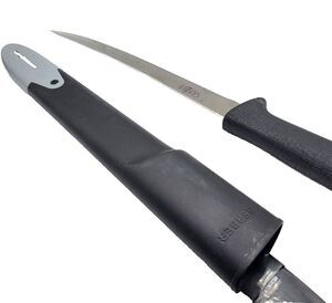 Gerber 7" Fine Edge Fixed Knife in Sheath